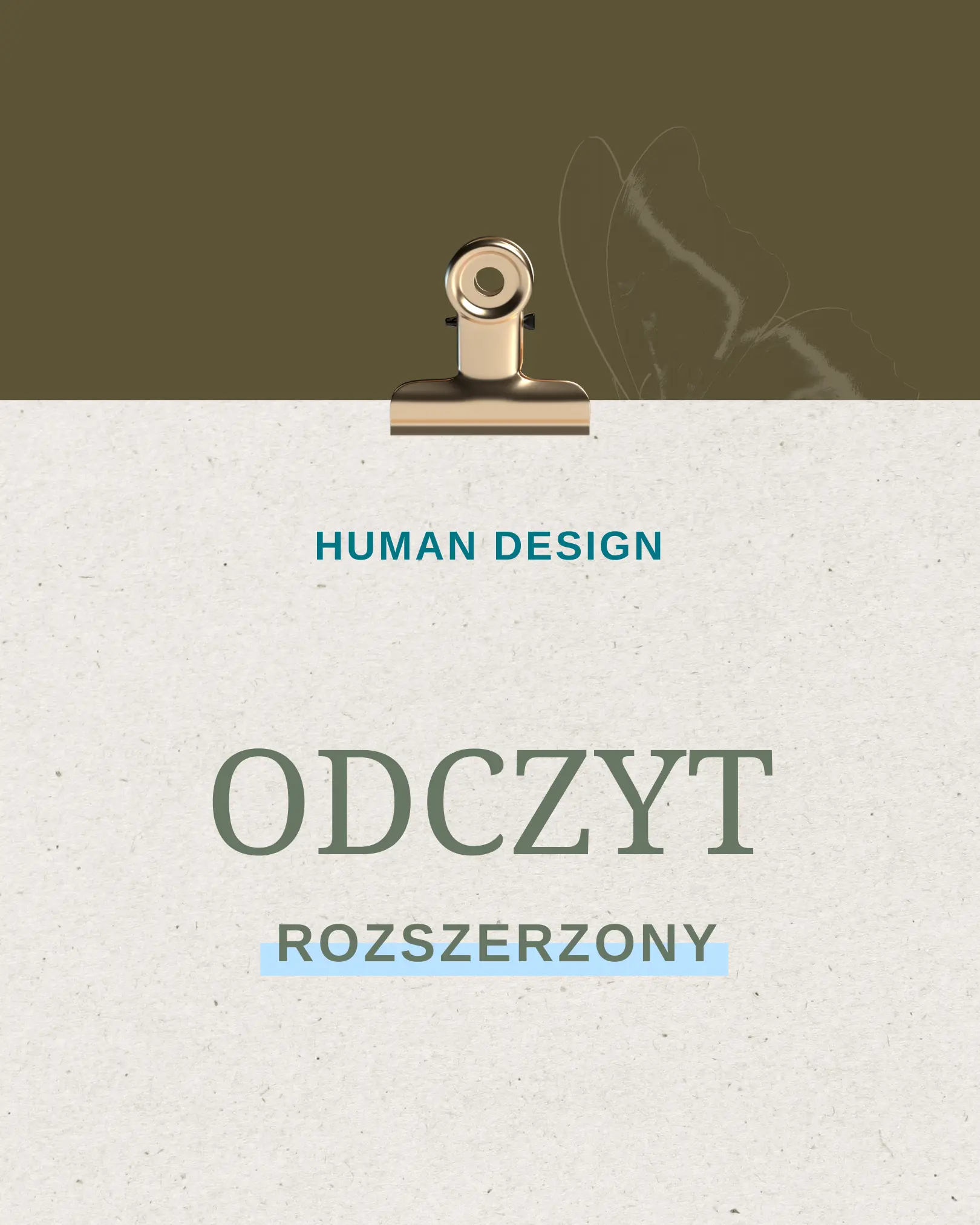 Rozszerzony odczyt Human Design