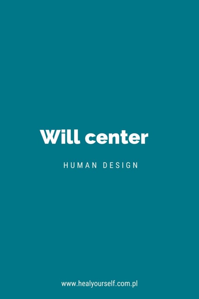 Will center in Human Design